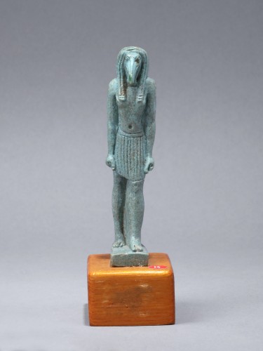  - Egyptian faience thoth amulet 