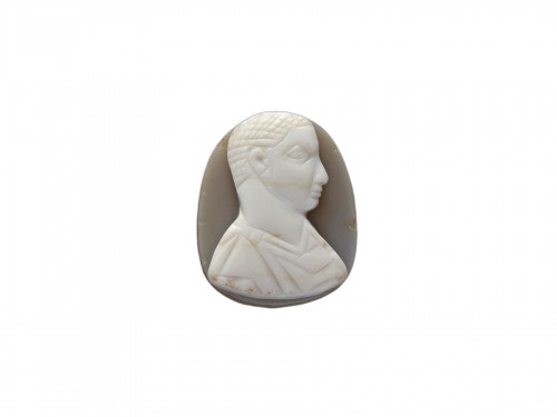 Camée romain, buste d'homme