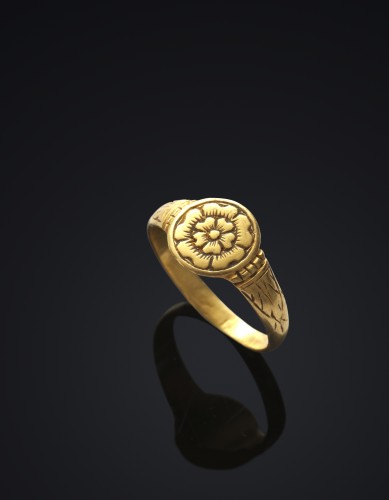 16th century Tudor period gold ring - 