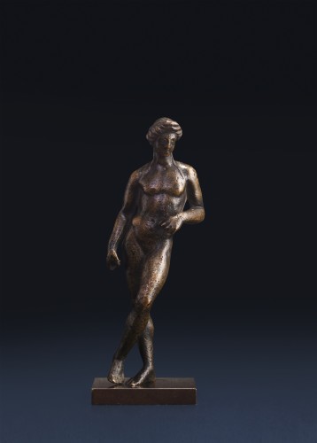 Roman Bronze statuette depicting Apollo - Ancient Art Style 