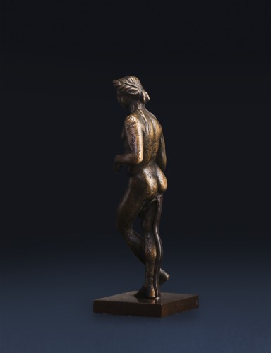Statuette romaine en bronze figurant Apollon - 