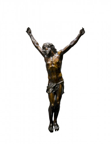 Christ en bronze vers 1700