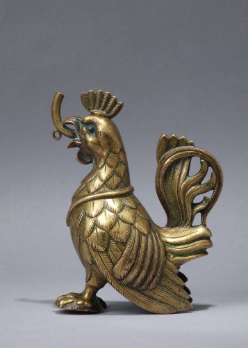 Aquamanile en forme de coq - Objets de Curiosité Style 