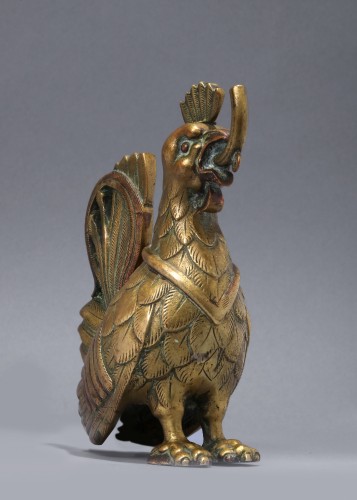 Aquamanile en forme de coq - Emmanuel Soubielle Works of Art