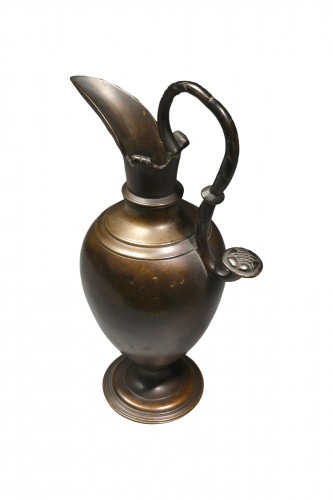17th century bronze ewer