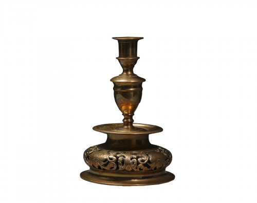 17th century Brass candlestick 