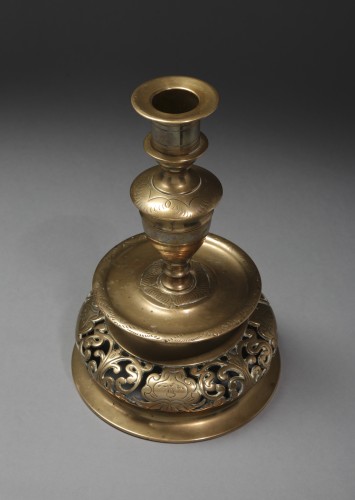 17th century Brass candlestick  - Lighting Style 