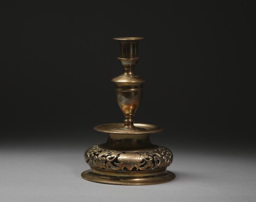 17th century Brass candlestick  - 