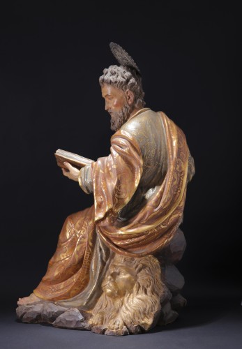 Sculpture  - Spanish sculpture figuring St Marc