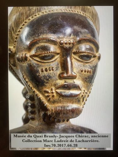19th century - Blolo bla statuette, Baule, Ivory Coast