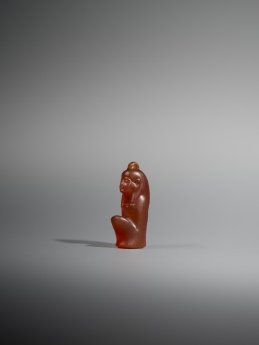 Ancient Art  - Egyptian carnelian amulet, Ma&#039;at