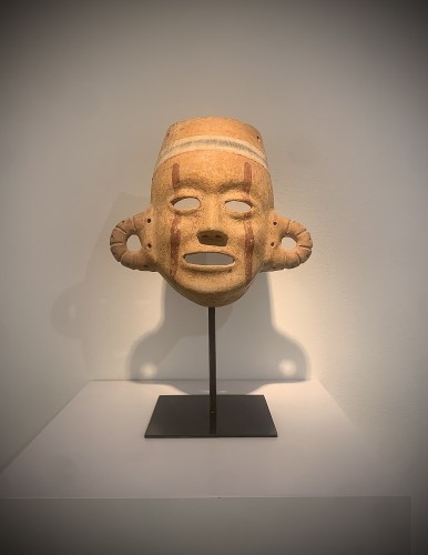 XIe au XVe siècle - Masque anthropomorphe; Culture Narino-Carchi