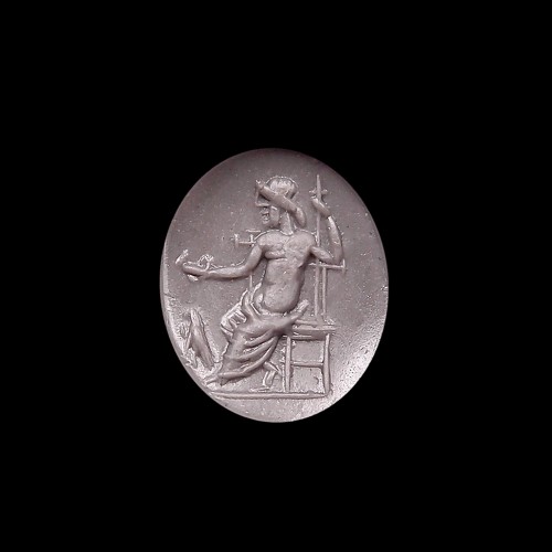 Deux intailles d'epoque romaine - Emmanuel Soubielle Works of Art