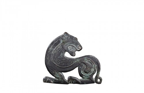 Ornament in the shape of a panther, Scythian civilization VIII-VII c. BC