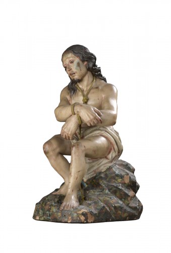 17th Spanish Ecce homo statuette