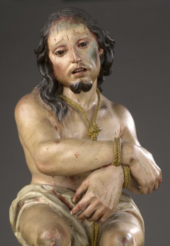 XVIIe siècle - Christ aux liens, Espagne XVIIe siècle