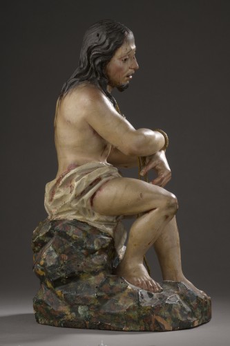 17th Spanish Ecce homo statuette - 
