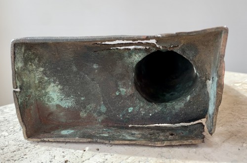 Antiquités - Bronze égyptien, ichneumon