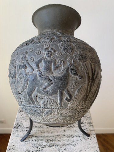 Vase, époque Shunga - Emmanuel Soubielle Works of Art
