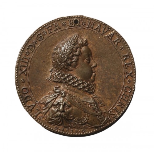 Medal with Louis XIII