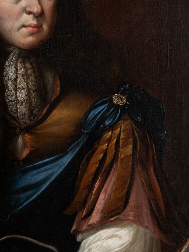 XVIIe siècle - Portrait d'un gentilhomme du XVIIe siècle