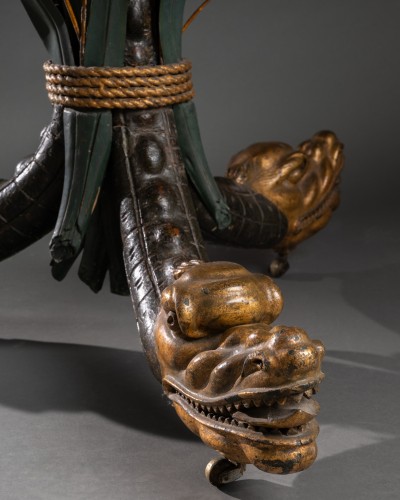 XVIIIe siècle - Guéridon d'époque Directoire Jean-Joseph Chapuis