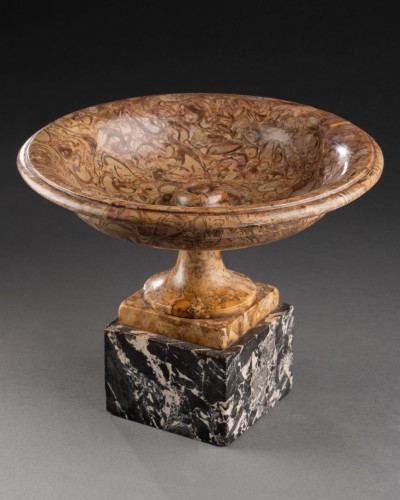 Objet de décoration Cassolettes, coupe et vase - Coupe en marbre du début XIXe siècle