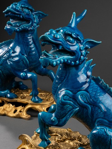 Paire de Kirin XVIIIe - Arts d