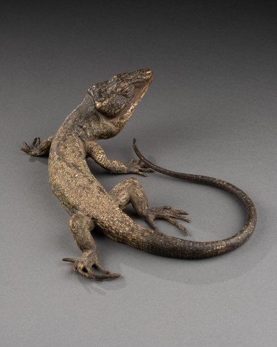 Margouillat en bronze de Vienne - Étienne de Roissart