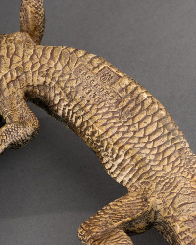  - Margouillat en bronze de Vienne