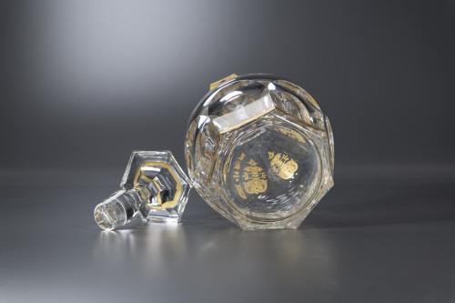 Argenterie et Arts de la table  - Baccarat - Série de 72 verres et deux carafes du service Empire Harcourt