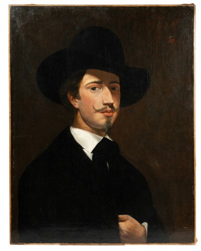 Portrait d'un dandy du XIXe siècle