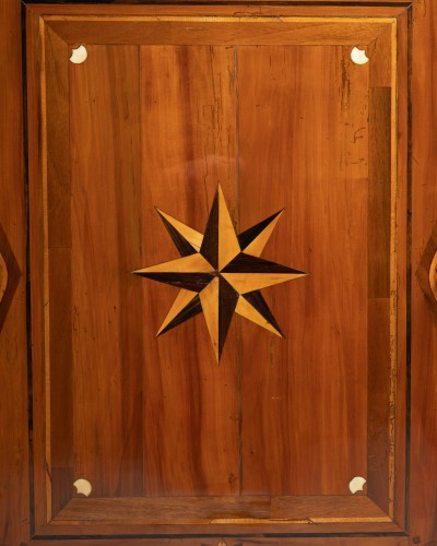 18th-century French corner cabinet - 
