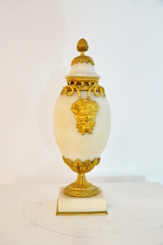 Paire d'athéniennes en bronze doré - Étienne de Roissart