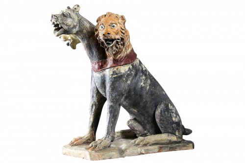 Fontaine italienne en terre cuite du XVIIIe