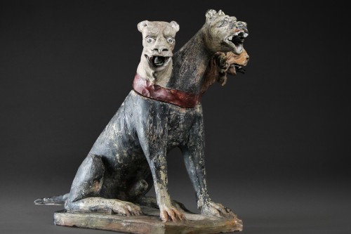 XVIIIe siècle - Fontaine italienne en terre cuite du XVIIIe