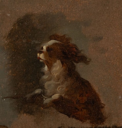 XVIIIe siècle - Etude de chiens de Adriaen de Gryef (1670 - 1722)