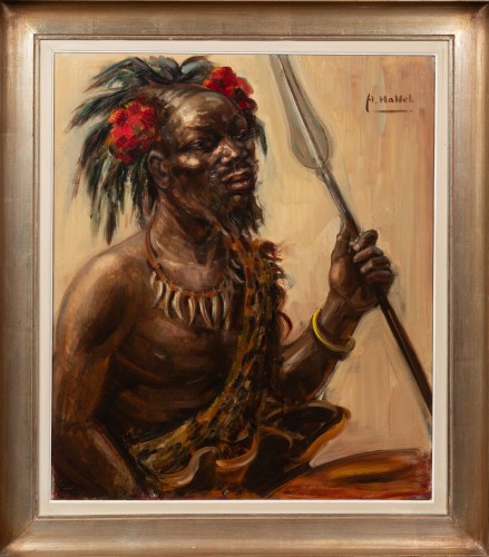 Chef de la tribu Uele - André Hallet (1890-1959)