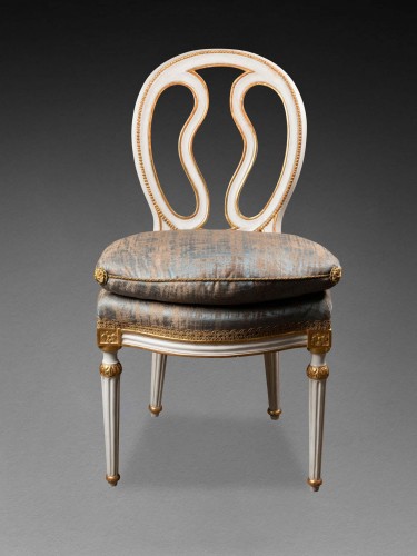 Ensemble de seize chaises Louis XVI - Sièges Style Louis XVI