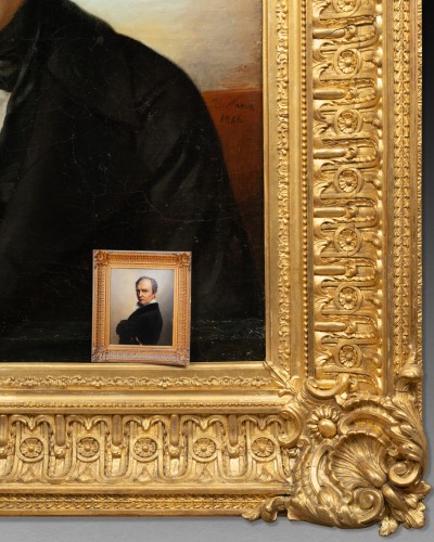 Paintings & Drawings  - Portrait de François-Joseph Navez (Belgique, 1787-1869)