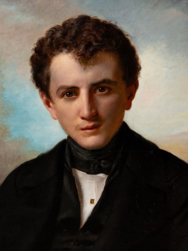 Antiquités - Portrait de François-Joseph Navez (Belgique, 1787-1869)