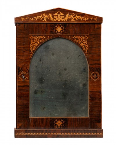 Petite armoire miroir d’époque Charles X