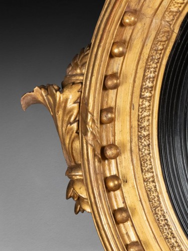 Miroirs, Trumeaux  - Miroir sorcière d'époque Empire