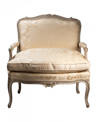 Louis XV period marquise chair