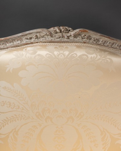 18th century - Louis XV period marquise chair