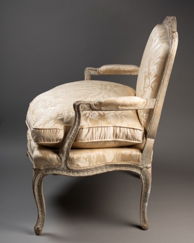 Louis XV - Louis XV period marquise chair