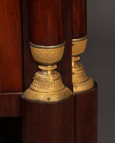 XVIIIe siècle - Commode socle d'époque Empire