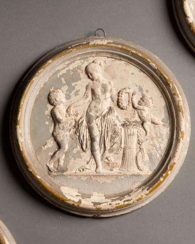 Six reliefs of exceptional quality from early 19th century - 