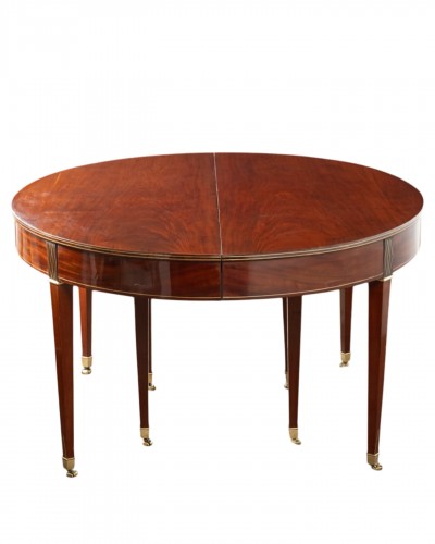 Large Directoire Period Extending Dining Table by Jean-Joseph Chapuis 