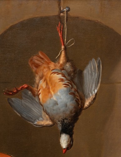 Tableaux et dessins Tableaux XVIIIe siècle - Nature morte à la perdrix rouge attribuée à Alexandre François Desportes (1661-1743)
